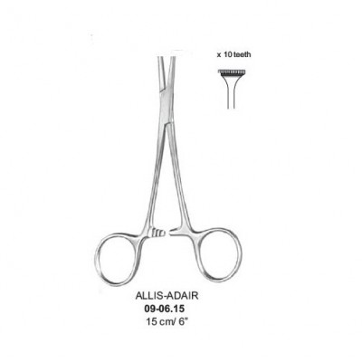  ALLIS-ADAIR tissue holding forceps